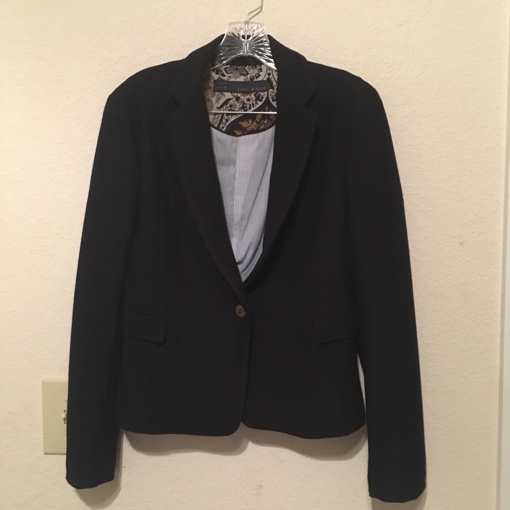 Zara basic blazer